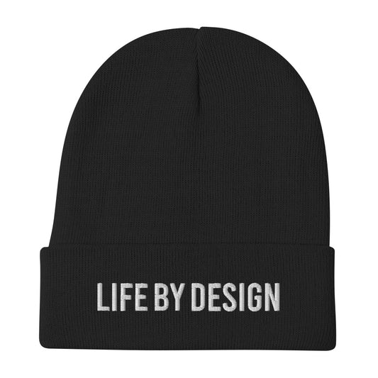 Life By Design Embroidered Beanie