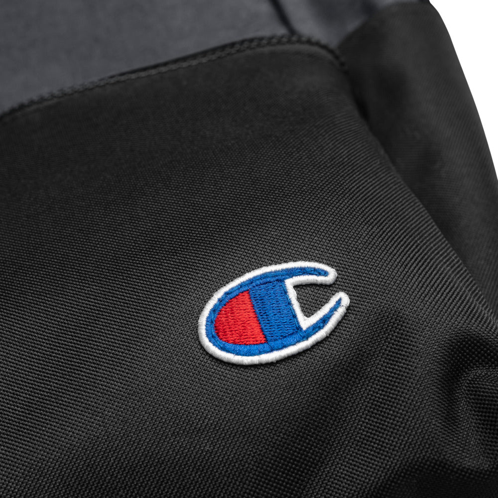 "Hot Shot" Embroidered Champion Backpack