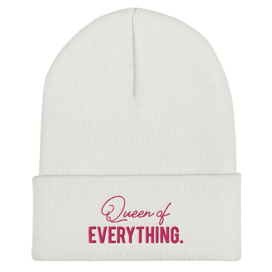 "Queen of Everything" Cuffed Beanie