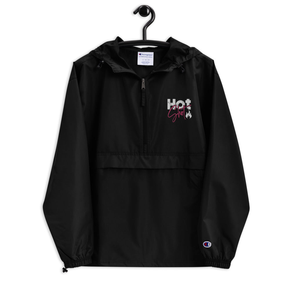 "Hot Shot" Embroidered Champion Packable Jacket