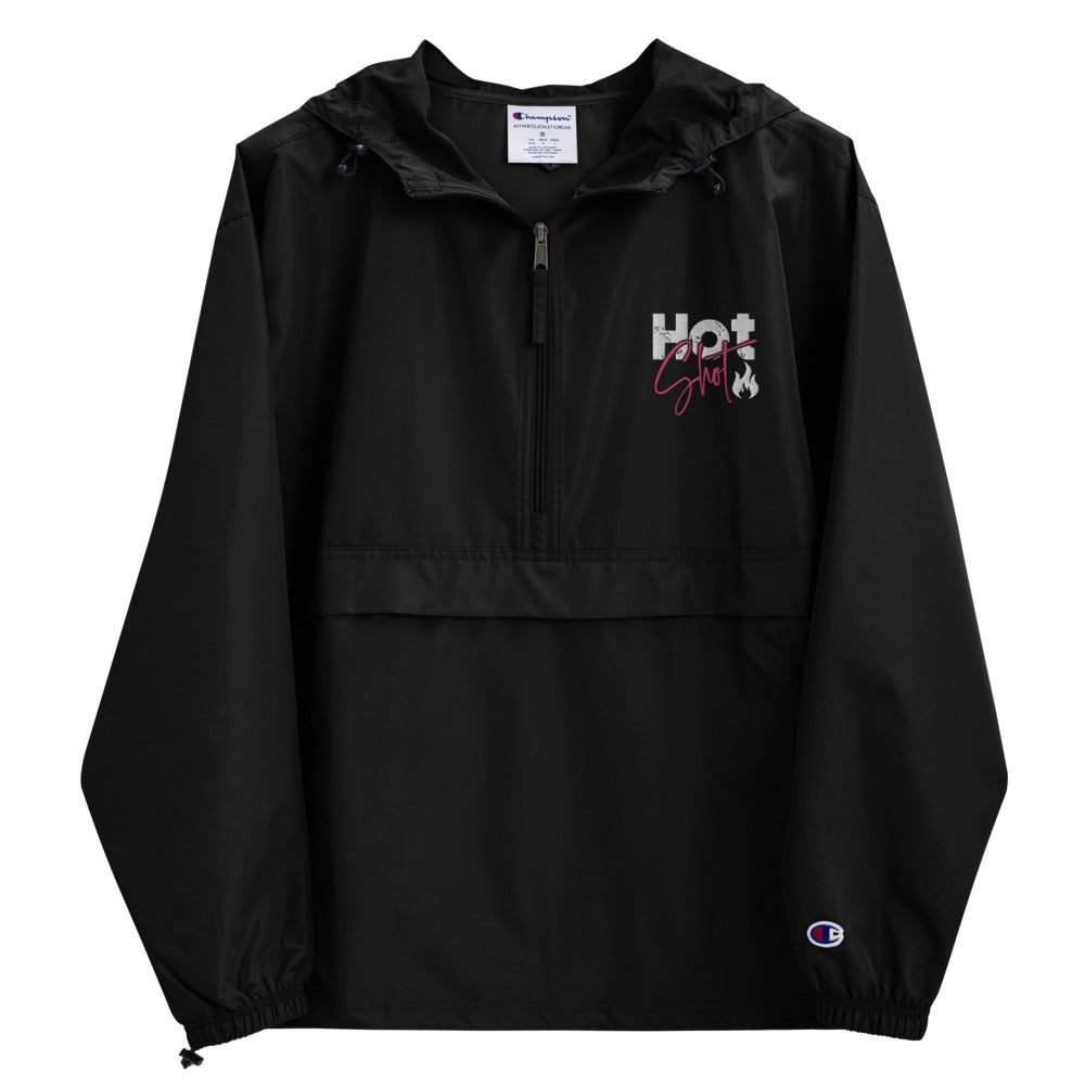 "Hot Shot" Embroidered Champion Packable Jacket