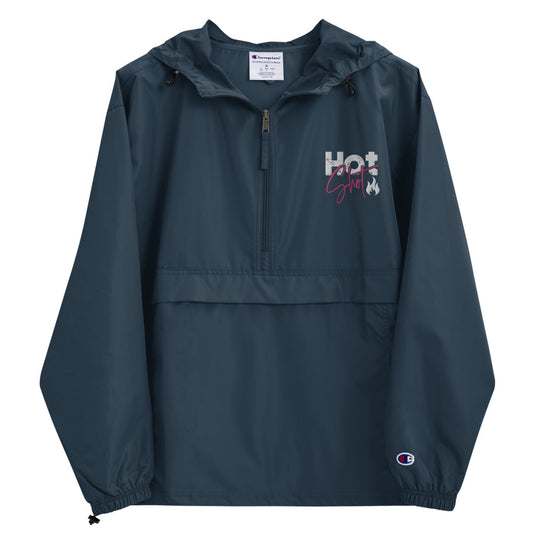 Hot Shot Embroidered Champion Packable Jacket